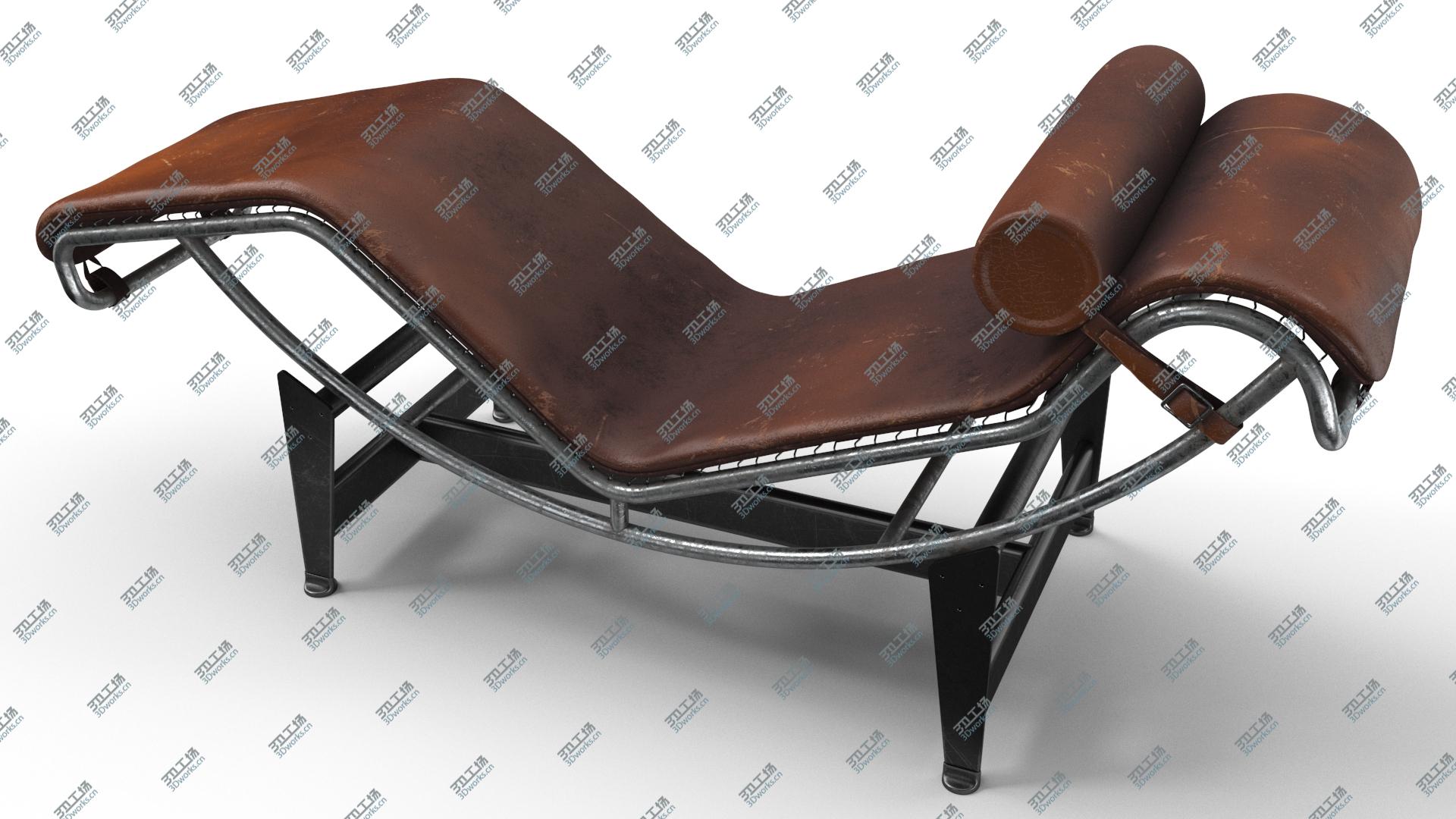 images/goods_img/2021040162/Modern Chaise Longue Dirty Brown 3D model/5.jpg